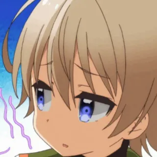 🌪 7f283182 Аниме, Персонаж, Эмоция, Милый, Лицо whatsapp sticker