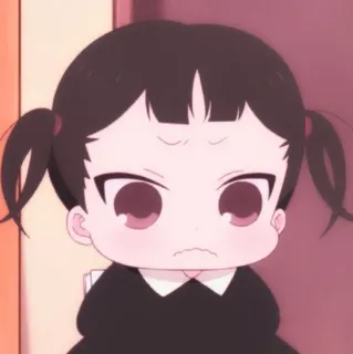 🧸 03f1f1d6 Anime, Kartun, Lucu, Marah telegram sticker