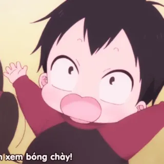 🧸 f8309abc xem bóng chày! Anime, Anak, Kartun, Vietnam, Bersemangat telegram sticker