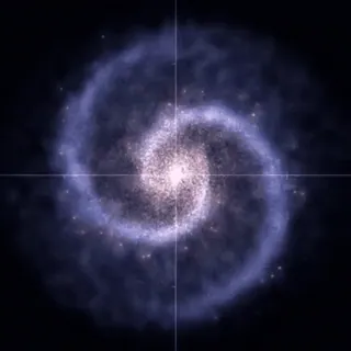 🌌 32735e04 galaxie, espace, étoiles, astronomie, galaxie spirale, cosmos, univers whatsapp sticker