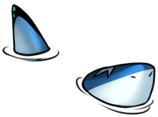 🦈 892c9fd0 ครีบฉลาม, มหาสมุทร, ทะเล, น้ำ, ฉลาม telegram sticker