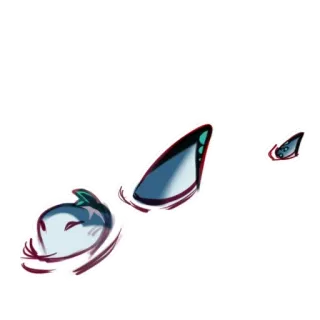 🦈 a8cd7122 ฉลาม, มหาสมุทร, น้ำ, สัตว์, ปลา, ทะเล telegram sticker