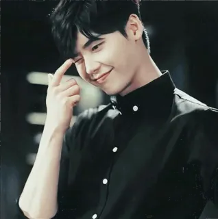 🎴 650e84ea uomo, asiatico, coreano, attore, sorriso, bello, ritratto telegram sticker