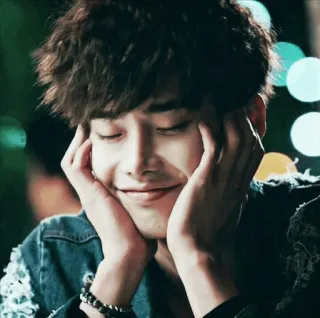 🌊 8e063747 uomo, sorridente, ritratto, felice, coreano, attore telegram sticker