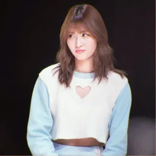 🩰 3949314d ผู้หญิง, เกาหลี, เสื้อสเวตเตอร์, น่ารัก telegram sticker