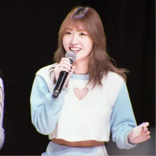 🥨 d207afe9 ผู้หญิง, นักร้อง, ไมโครโฟน, ภาพเหมือน, คน, เอเชีย telegram sticker