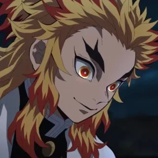 🔥 fa36b3a9 Rengoku Kyoujurou Demon Slayer Anime, Demon Slayer, Rengoku, Kyojuro, Flammensäule telegram sticker