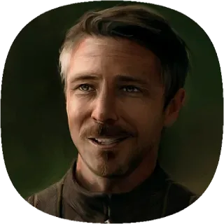 😃 406ce40d Littlefinger Game of Thrones game of thrones, kleinfinger, charakter, porträt, fernsehserie telegram sticker