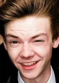 😂 832c7e5c портрет, улыбающийся, подросток, фотография головы, молодой взрослый, человек whatsapp sticker