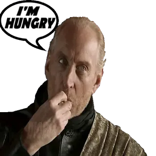 🥖 1b92bb36 I'M HUNGRY 饥饿, 吃, 食物, 人, 气泡 telegram sticker