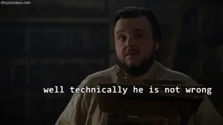 👍 2620de79 well technically he is not wrong mann, drinnen, reden, sprache telegram sticker