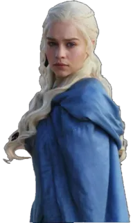 😐 a627da2d Daenerys Targaryen Game of Thrones Fantasy, Postać, Gra o Tron, Serial TV, Daenerys Targaryen telegram sticker