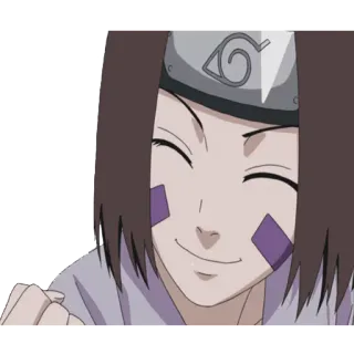 😆 4132cd06 Rin Nohara Naruto 动漫, 卡通, 角色, 火影忍者, 琳, 野原琳, 漫画 telegram sticker