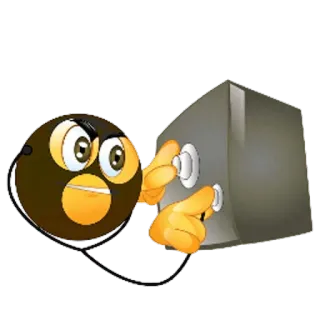 😗 5740ef3a 絵文字, 安全, 強盗, 盗み, 漫画 whatsapp sticker