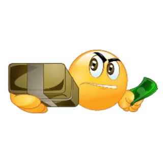 👿 b1668391 お金, 絵文字, 武器, 銃, 弾薬 whatsapp sticker