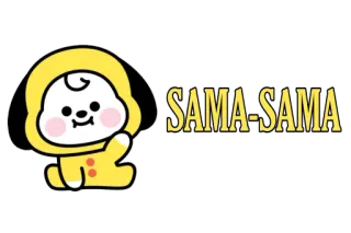 〰 36342b32 SAMA-SAMA cute, character, SAMA-SAMA, friendly, greeting telegram sticker