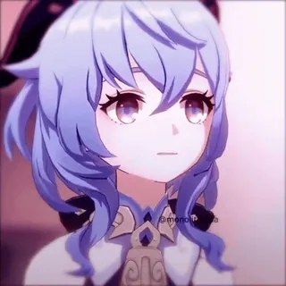 ❄️ c5a2277c Ganyu Genshin Impact อนิเมะ, วิดีโอเกม, ตัวละคร, ผู้หญิง, แฟนอาร์ต, เก็นชิน อิมแพ็ค, กานยู telegram sticker