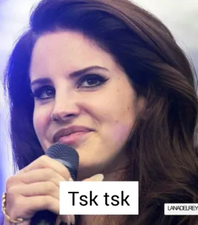 🗣 d39b9a10 Tsk tsk tsk, tsk tsk, expression, face whatsapp sticker