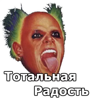 🎛 d4769627 Тотальная Радость kebahagiaan, wajah, punk whatsapp sticker