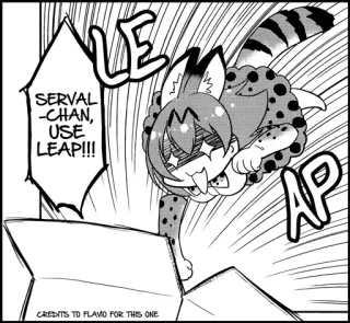 😻 917d6516 LEAP động vật, anime, nhảy, hành động telegram sticker