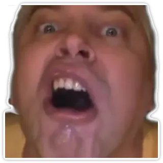 😕 a8ec6545 visage, expression, cri, mème telegram sticker