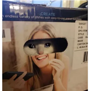 😢 02e825b7 CREATE n endless variety of dishes with easy-to-use preset functions TARGET P. O. DPC-ITEM STYLE CASE PA MADE CARTON DIN L: 48.8cm W telegram sticker