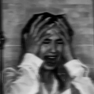 😭 c46b0449 ストレス, 動揺, 叫び, パニック, イライラ telegram sticker