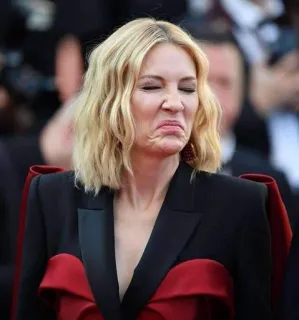 🏳‍🌈 11b441ed Cate Blanchett, Attrice, Celebrità, Donna, Ritratto telegram sticker