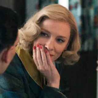 🏳‍🌈 34f2eff4 donna, ritratto, bionda, Cate Blanchett, attrice, film, cinema telegram sticker