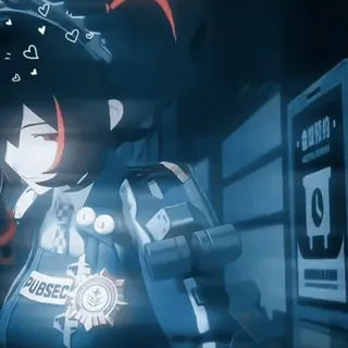 🎲 50294223 Anime, Fille, Robot, Coeurs, Secteur public telegram sticker