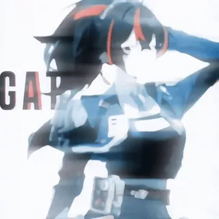 🎲 5e82d5bb CAP Anime, Personnage, Bleu, Fille telegram sticker