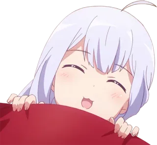 😴 b672f21f Anime, Leuk, Vrolijk, Meisje, Kawaii whatsapp sticker