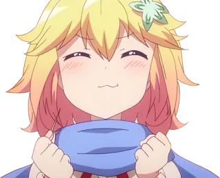 ☺️ bbdff5f6 Anime, Leuk, Meisje, Personage, Vrolijk, Kawaii whatsapp sticker