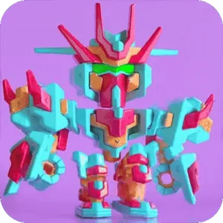 🈵 7a021f1d robot, jouet, mecha, gundam, maquette, figurine telegram sticker