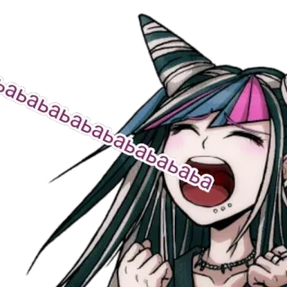 🩰 3ae98f19 Ibuki Mioda Danganronpa babababababababababa Anime, Manga, Charakter, Süß, Ibuki Mioda, Danganronpa telegram sticker