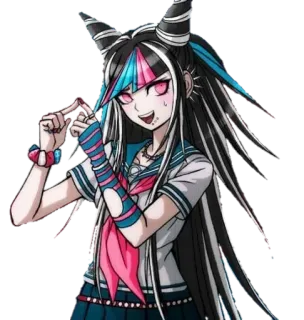 🤗 e072f53b Ibuki Mioda Danganronpa Anime, Spiel, Charakter, Ibuki Mioda, Danganronpa telegram sticker