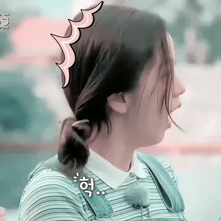 🍡 bd484e42 헉.. korea, terkejut, wanita, terkejut, wajah telegram sticker