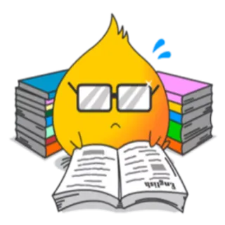 Жёлтый цыпленок @StikerDi telegram stickers