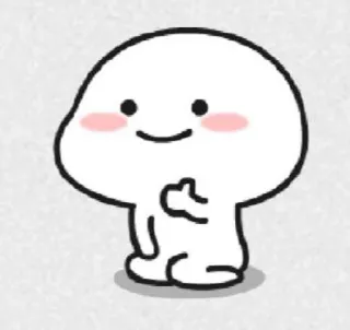 🌷 fdc6698a Cartoon, Schattig, Beledigend gebaar, Personage, Duim omlaag telegram sticker