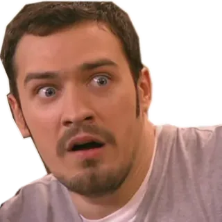 🧐 907c0574 homem, rosto, expressão, surpreso, retrato, chocado telegram sticker