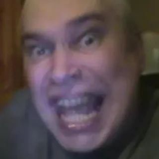 😃 f7d6c025 angry, meme, screaming, shocked telegram sticker