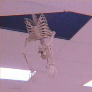 Mr. skeleton @CHUWPACUPS telegram stickers