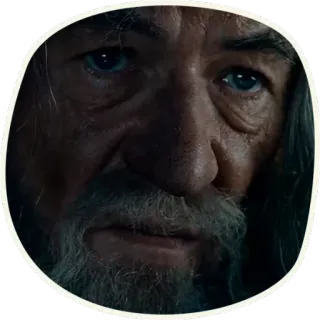 ⭕️ Gandalf (first movie) @lennysticker telegram stickers