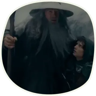⭕️ Gandalf (first movie) @lennysticker telegram stickers