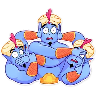 Genie-ous telegram stickers