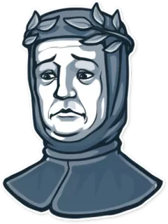 Geniuses of the past telegram stickers