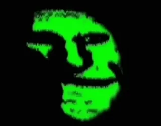 😁 ea9f0814 ミーム, ネットミーム, トロールフェイス, 面白い, ユーモア telegram sticker