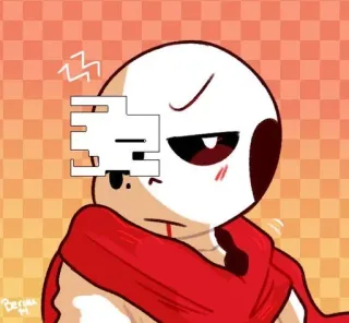 ❤️ 16c27743 skeleton, cartoon, character, anime, comic telegram sticker