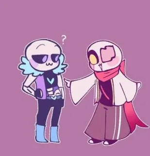 ❤️ 3b9c55c9 cartoon, skeleton, cute, question, characters telegram sticker