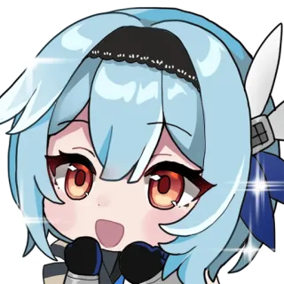 😮 514508f3 Anime, Sticker, Cartoon, Mignon telegram sticker